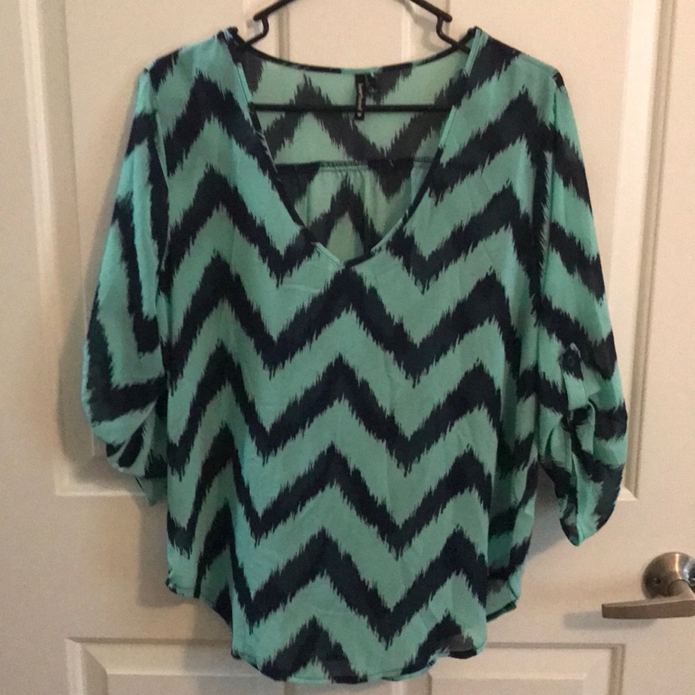 4 for $20 Chevron Blouse